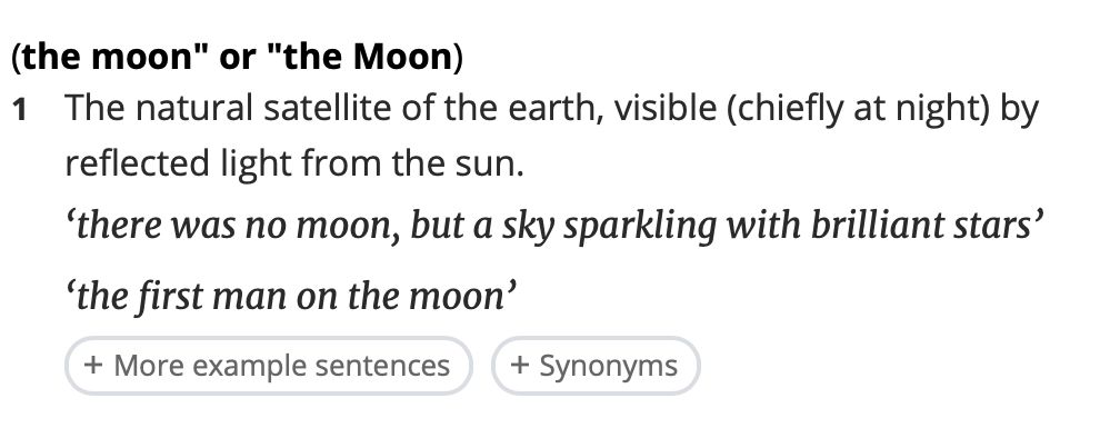 月亮用英语怎么说（月亮的英文除了moon还有什么）